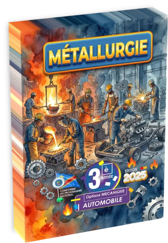 Couverture du manuel de travaux pratiques de mécanique automobile pour la 3ème année.