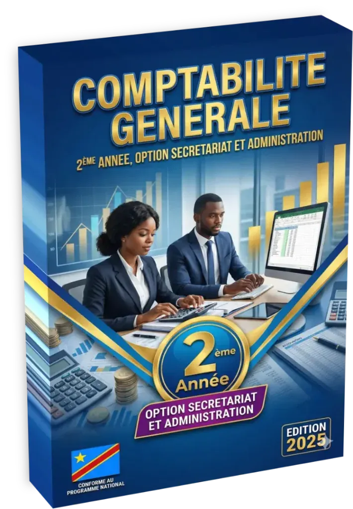 Couverture du manuel de Comptabilité Générale 2ème année option Secrétariat et Administration